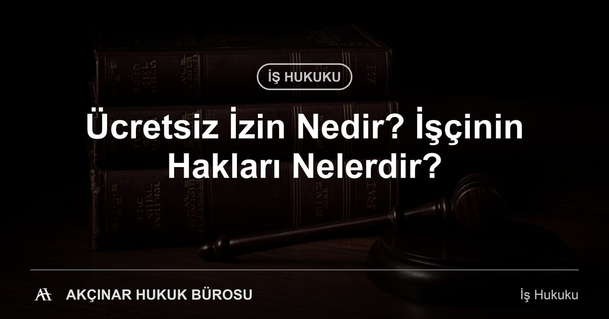ucretsiz izin