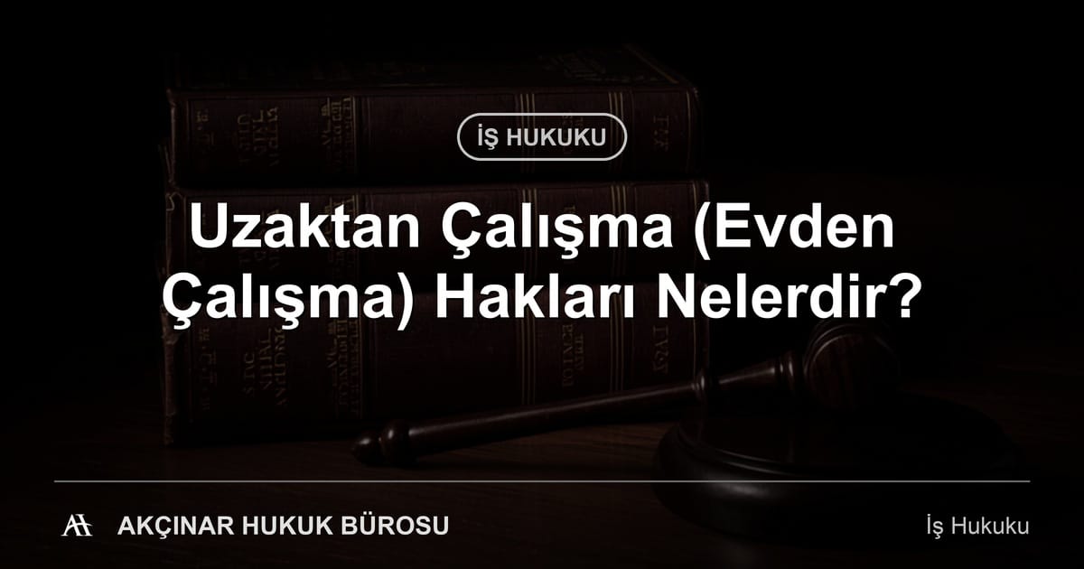 uzaktan calisma